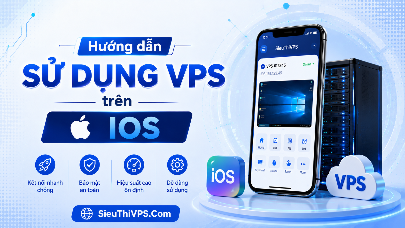 Hướng dẫn sữ dụng VPS trên IOS - SieuThiVPS.Com